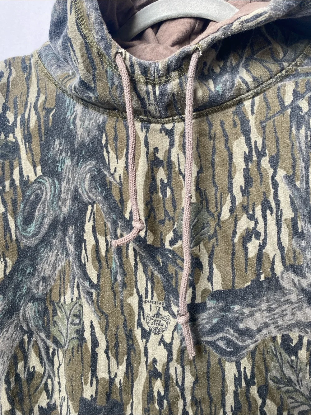 Mossy Oak - Camo Pattern Hooded Pullover Sweatshirt (Medium)